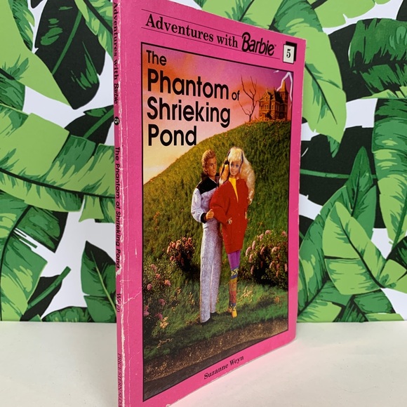 Vintage 1992 Barbie Book Phantom of Shrieking Pond Spooky - Picture 8 of 8
